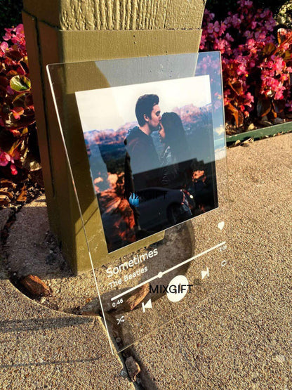 Personalized Spotify Plaque