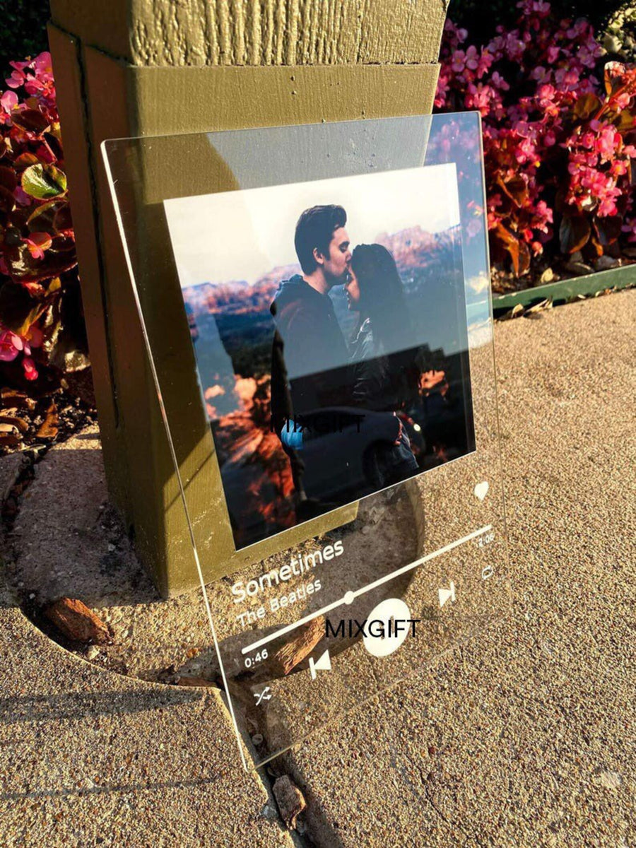 Personalized Spotify Plaque